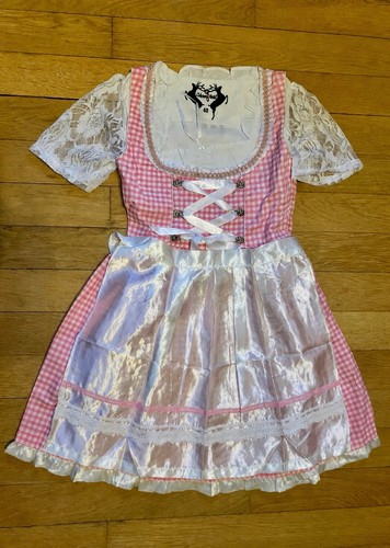 Dirndl teilig kleid bluse - dirndl, (kleid,
