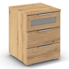 Nachtschrank artisan eiche - eiche,