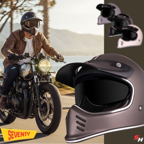 Motorrad integralhelm vintage - motorrad,