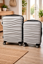 DMS 2er Kofferset Silber