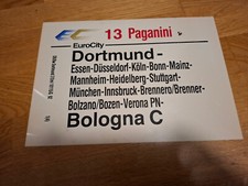 Zuglaufschild EC13 Paganini