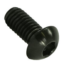 Titan M6x12 Linsenkopf Schraube iso 7380 Innensechskant Fahrrad Tuning  Schwarz 