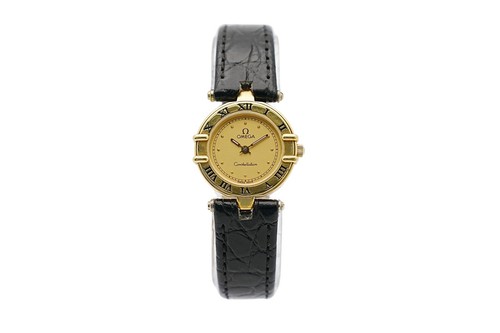 Omega constellation gold 18k - omega,