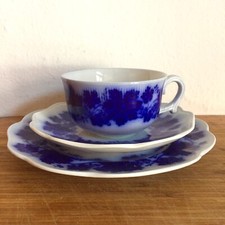 Vintage Gefle Upsala Ekeby Vinranka Tasse Untertasse & Kuchenteller