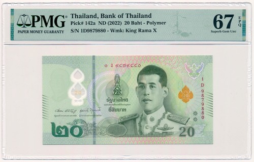 Thailand banknote baht - thailand, 20