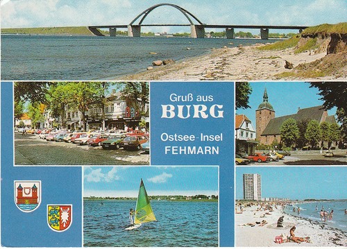 Ostseeinsel fehmarn gruß aus - ostseeinsel,