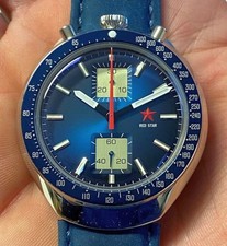 Red Star Bullhead Chronograph - Kaliber Seagull ST19 mit Schwanenhalsfeinreglage