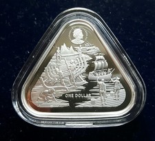 Australien: 1 Dollar 2021, Schiffswrack Serie - Zeewijk, Stempelglanz, gekapselt