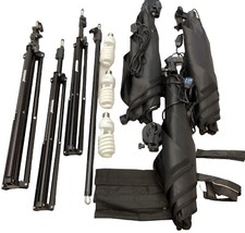 Neewer 600W Pro Fotografie Softbox Beleuchtungskit 3 Stk. 60x60cm Softbox 85W 