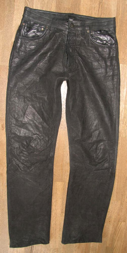 Raberg herren lederjeans - /,