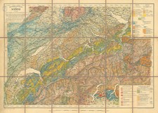 Geologische Karte der Schweiz