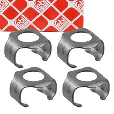 4x febi Halter Bremsschlauch