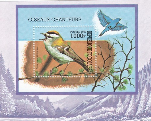 3992 togo block mnh fauna - **,