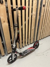 HUDORA BigWheel 205 Scooter Roller - Alu - Höhenverstellbar - Rot/Schwarz