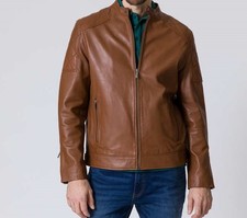 Lederjacke braun 50 Herren