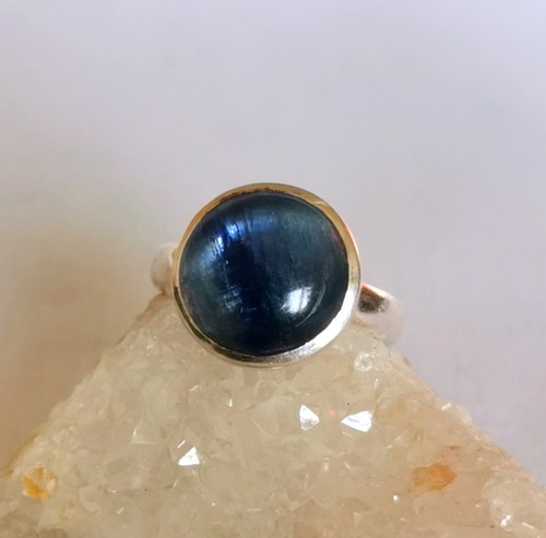 Ring mit kyanit 925er - ring, kyanit,
