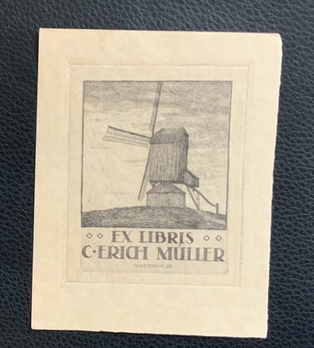 Gerhard wedepohl exlibris - :,