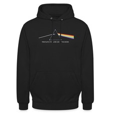 Pink Floyd The Dark Side Of The Moon Mit Text Unisex Hoodie
