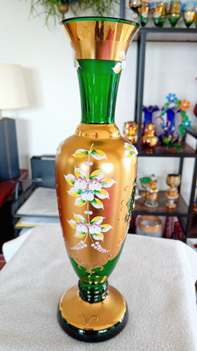 Große glas vase - vase,