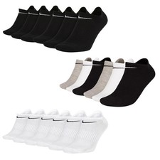 NIKE Unisex 6er Pack Sneaker Sportsocken - Everyday, Lightweight No Show, ein...