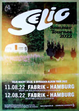 SELIG - 2022 - Live In Concert - Sommer Tour - Poster - Hamburg