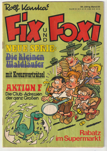 Fix foxi 22 jahrg - &,