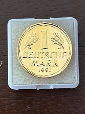 1 Deutsche Mark vergoldet 1991