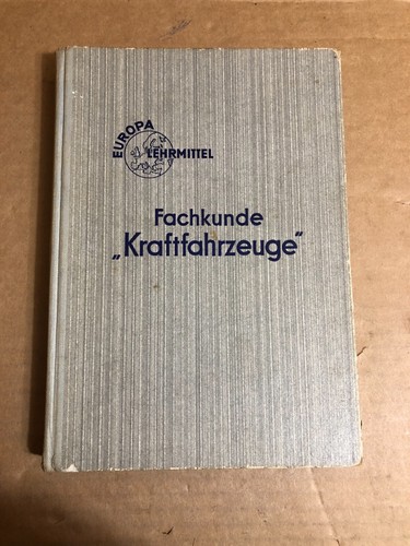 Fachkunde kraftfahrzeugtechnik - fachkunde,