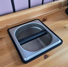 Abklopfbehälter Knockbox Abschlagbehälter Espresso Siebträger Abklopfkasten Neu