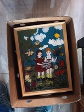 10xNaive Malerei * Vintage *