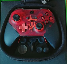 Xbox Elite V2 Dark Ages Style DOOM Controller Spezialpaddles+Dogtag