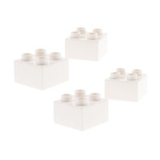 4x Lego Duplo Building Brick