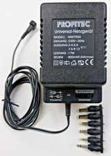 Profitec MW79 Universal Netzteil 3V= - 12V=  Polarität Wechsel, 6 Stecker