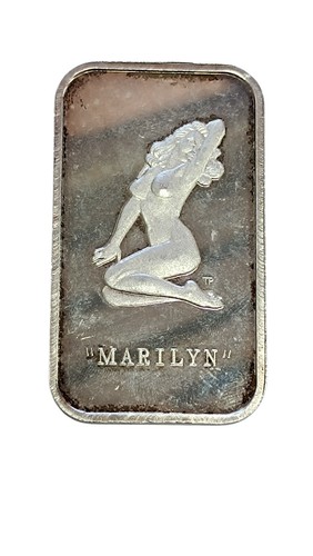 Marilyn monroe silberbarren - marilyn,