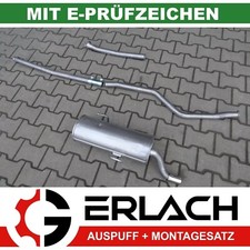 Auspuff für Peugeot 206 und 206+ 1.1i 1.4i Schrägheck Auspuffanlage 3626