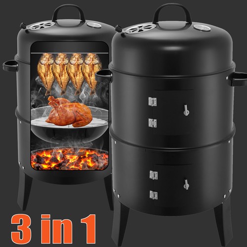 3in1 bbq holzkohlegrill - bbq,