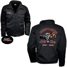 Hot Rod Auto Jacke Workerjacke Rockabilly Kustom Oldtimer Vintage US-Car *1004