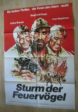 Filmplakt : Sturm der Feuervögel ( Sieghardt Rupp , Arthur Brauss )