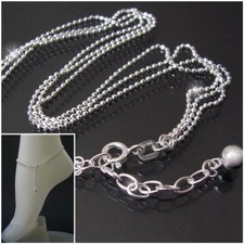 Fußkette 3lagig 925 Sterling