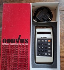 Taschenrechner Corvus Calculator  0310 70er Jahre Vintage Originalverpackung