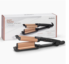 BaByliss Deep Waves Welleneisen – Schwarz & Gold, W2447E