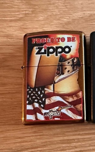 Zippo feuerzeug mazzy - zippo, proud