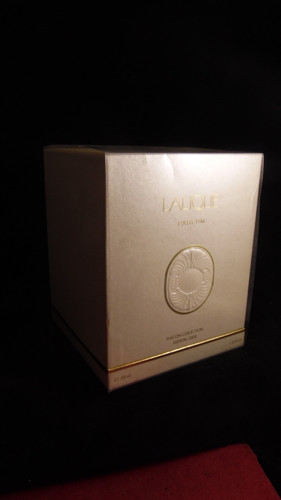 Leerkarton flasche lalique - leerkarton,