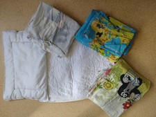 Kinder Bettzeug Set, 2-teilig: Kissen und Bettdecke Inkl 3 Passender Bezüge