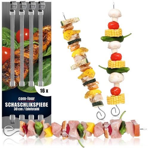 16x schaschlikspieße aus - 16x,