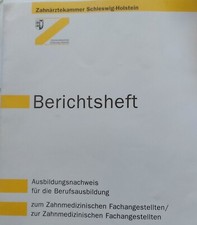 fertig geschriebenes Berichtsheft 2024 ZFA / Zahnmedizinische Fachangestellte 