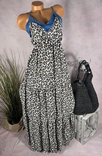 Maxi träger kleid tunika - träger,