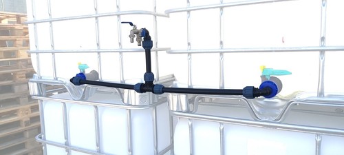 Ibc container wassertank - container,