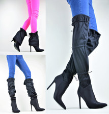 Designer overknne stiefel - overknne,