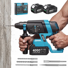 SEESII Akku Bohrhammer 2.8J